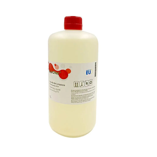 Liquide de nettoyage extra fort pour imprimantes DTF 1 Litre